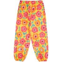 Frugi Girl's Rain Or Shine Trousers in Yellow | Size: 9-10 Years