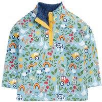 Frugi Snuggle Fleece in Blue | Size: 1-2 Years
