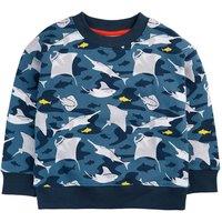 Frugi Boy's Superb Sweatshirt in Blue | Size: 1-2 Years