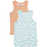 Frugi Boy's Varlie Vest 2 Pack | Size: 2-3 Years