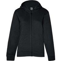 Russell Authentic Zip Hooded Sweatshirt in Black | Size: 7-8 Years