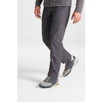 Craghoppers Men's Expert Kiwi Active Anti-Insect Practical Workwear Walking Trousers in Grey | Size: 34R