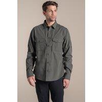 Craghoppers Men's Kiwi II Long Sleeved Anti-Insect Shirt in Khaki | Size: 2XL