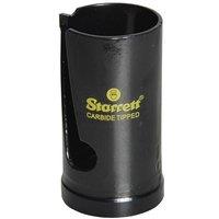 Starrett Mph0112 Tct Fast Cut Multi Purpose Holesaw 38Mm in Black