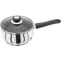 Judge Vista, 20cm Saucepan, 2.1L, Non-Stick in Metallic Silver