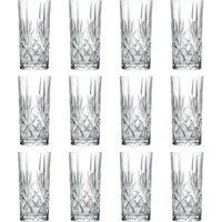 RCR Crystal Melodia Highball Glasses - 360ml - Pack of 12 in Clear