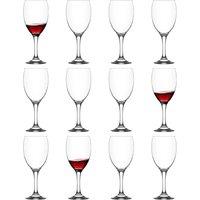 LAV Empire Red Wine Glasses - 590ml - Pack of 12 in Clear