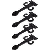Hammer and Tongs Arrowhead T-Hinge - W300mm - Black - Pack of 4 | Size: 10000mm x 520mm