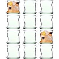 Pasabahce Aware Amorf Repurposed Glass Tumblers - 340ml - Green - Pack of 12