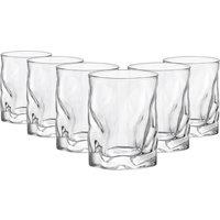 Bormioli Rocco Sorgente Double Whisky Glasses - 420ml - Pack of 6 in Clear