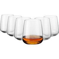 Bormioli Rocco Nexo Glass Tumblers - 360ml - Pack of 6 in Clear