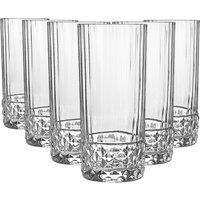 Bormioli Rocco America '20s Highball Glasses - 490ml - Pack of 6 in Clear