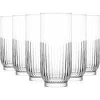 LAV Tokyo Highball Glasses - 395ml - Clear - Pack of 6