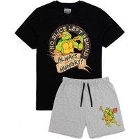 Teenage Mutant Ninja Turtles Men's Short Sleeve Short Leg Pyjama Set | Mens in Grey | Size: XL