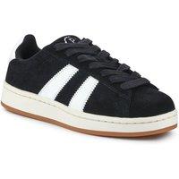 Pavers Men's Suede Lace-Up Trainers in Black | Size: 9