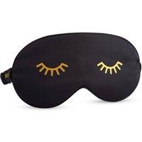Smug Women's Satin Sleep Mask in Jet Black