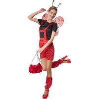 tectake Women's Lucy Ladybird Costume | Size: Medium