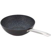 Judge Evertough, 28cm Wok, Non-Stick in Metallic Silver