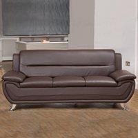 Artemis Home Dexter 3 Seat Sofa in Brown
