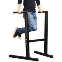 Kelvenix Parallel Dip Bars Pull Up Bars Dipping Stand Workout Equipment in Black