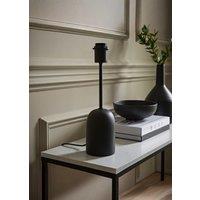 ValueLights Kaiden Black Dome Table Lamp Base