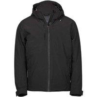 TEE JAYS Men's Waterproof Jacket in Jet Black | Size: 3XL