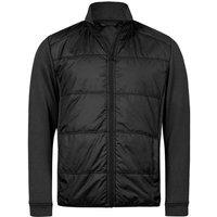TEE JAYS Men's Stretch Hybrid Jacket in Black | Size: 5XL