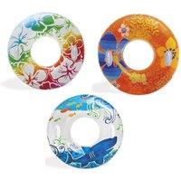 Intex Transparant Swim Ring With Handles One Supplied