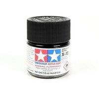 Tamiya Mini X 18 Semi Gloss Black Acrylic Paint 10ml