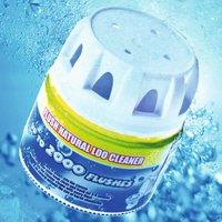mysmartbuy 2000 Flush All-Natural Toilet Cleaner - Eliminates Soils & Uric Acid Salts & Prevents Limescale & Mildew Build Up in Blue