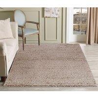 Desire Rugs Modern Elegant Soft Shaggy Rug for Living Rooms - Stylish Area Rugs in Light Beige | Size: 120 cm x 170 cm