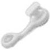 Swish Deluxe Curtain Track Gliders (Pack of 10) in White