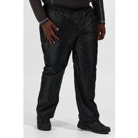 Regatta Men's Pack It Waterproof Overtrousers in Jet Black | Size: Medium