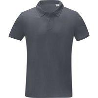 Elevate Men's Deimos Cool Fit Polo Shirt in Grey | Size: XL