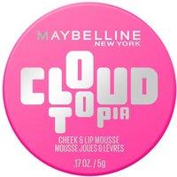 Maybelline Women's Cloudtopia Blush Cheek & Lip Mousse, Up to 14H Cheek Colour 5g in Pink Daydream