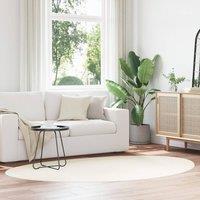 Berkfield Home Rug 'HUARTE' Short Pile Soft & Washable Cream 140x200 cm | Size: Medium