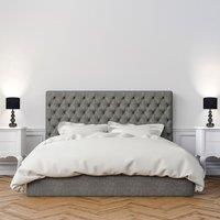 ValueLights Marissa Pair of Stacked Ball Gloss Black Touch Table Lamps