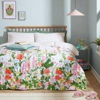 Furn Cottage Garden Reversible Printed Duvet Cover Set | Size: King