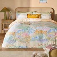 Furn Florin Reversible Floral Duvet Cover Set | Size: King