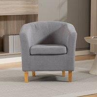 Artemis Home Millie Fabric Accent Chair in Grey | Size: 1 Pack