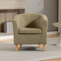 Artemis Home Millie Fabric Accent Chair in Pale Green | Size: 1 Pack