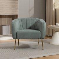 Artemis Home Stanton Accent Chair in Duck Egg Blue | Size: 1 Pack