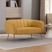 Artemis Home Stanton 2 Seat Sofa in Yellow | Size: 1 Pack