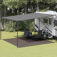 Berkfield Home Tent Carpet 400x400 cm Anthracite