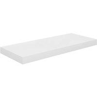 Berkfield Home Floating Wall Shelf High Gloss White 60x23.5x3.8 cm MDF