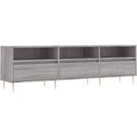 Berkfield Home TV Cabinet Grey Sonoma 150x30x44.5 cm Engineered Wood