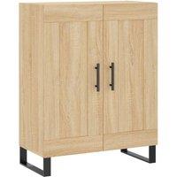 Berkfield Home Sideboard Sonoma Oak 69.5x34x90 cm Engineered Wood in Light Brown