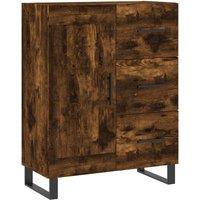 Berkfield Home Sideboard Smoked Oak 69.5x34x90 cm Engineered Wood in Brown
