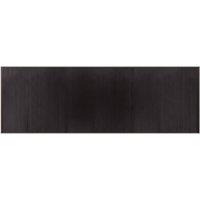 Berkfield Home Rug Rectangular Dark Brown100x300 cm Bamboo in Brown | Size: Medium