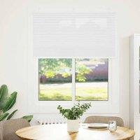 Berkfield Home Pleated Blind White 105x100 cm Fabric Width 104.4 cm Polyester